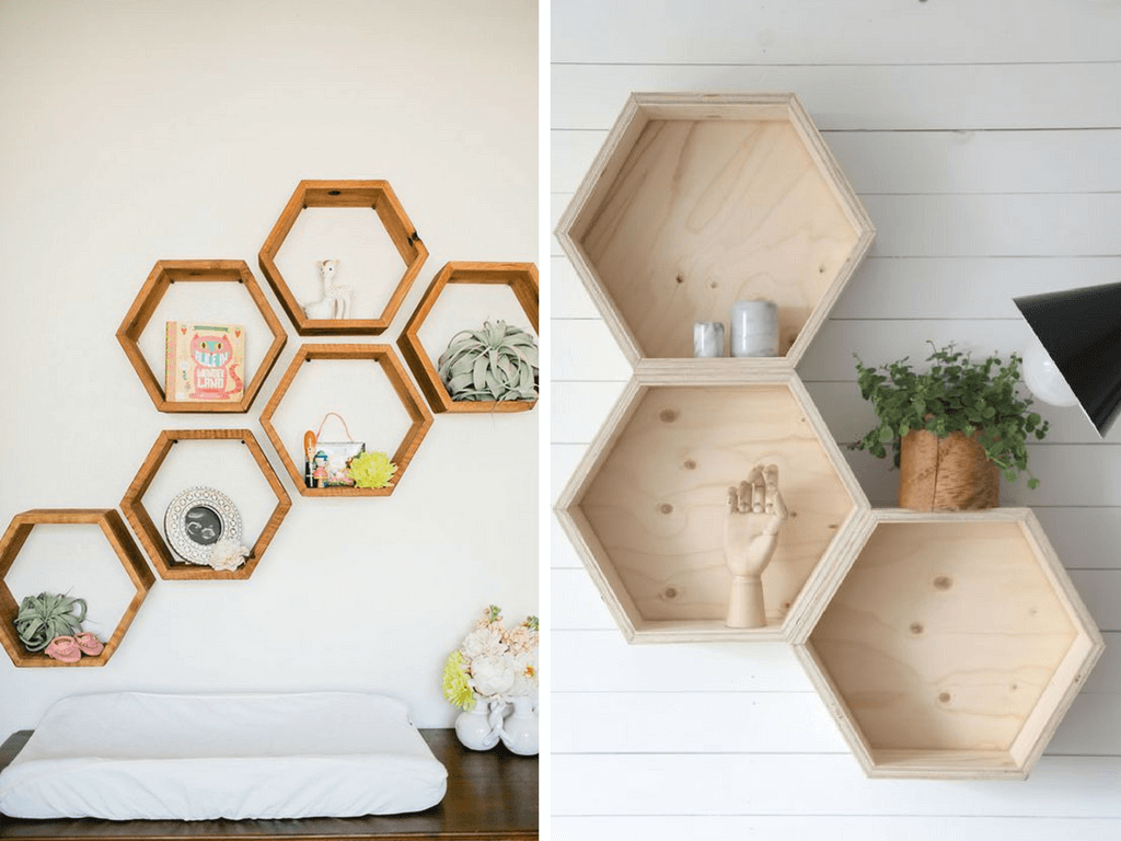 DIY Living Room Honeycomb